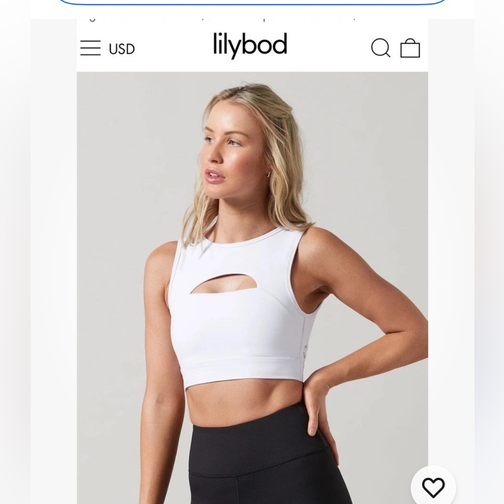 Lili Bod Marlo Sports Bra Sz S, Sculpting Fabric, Suitable up to DD, VGUC
